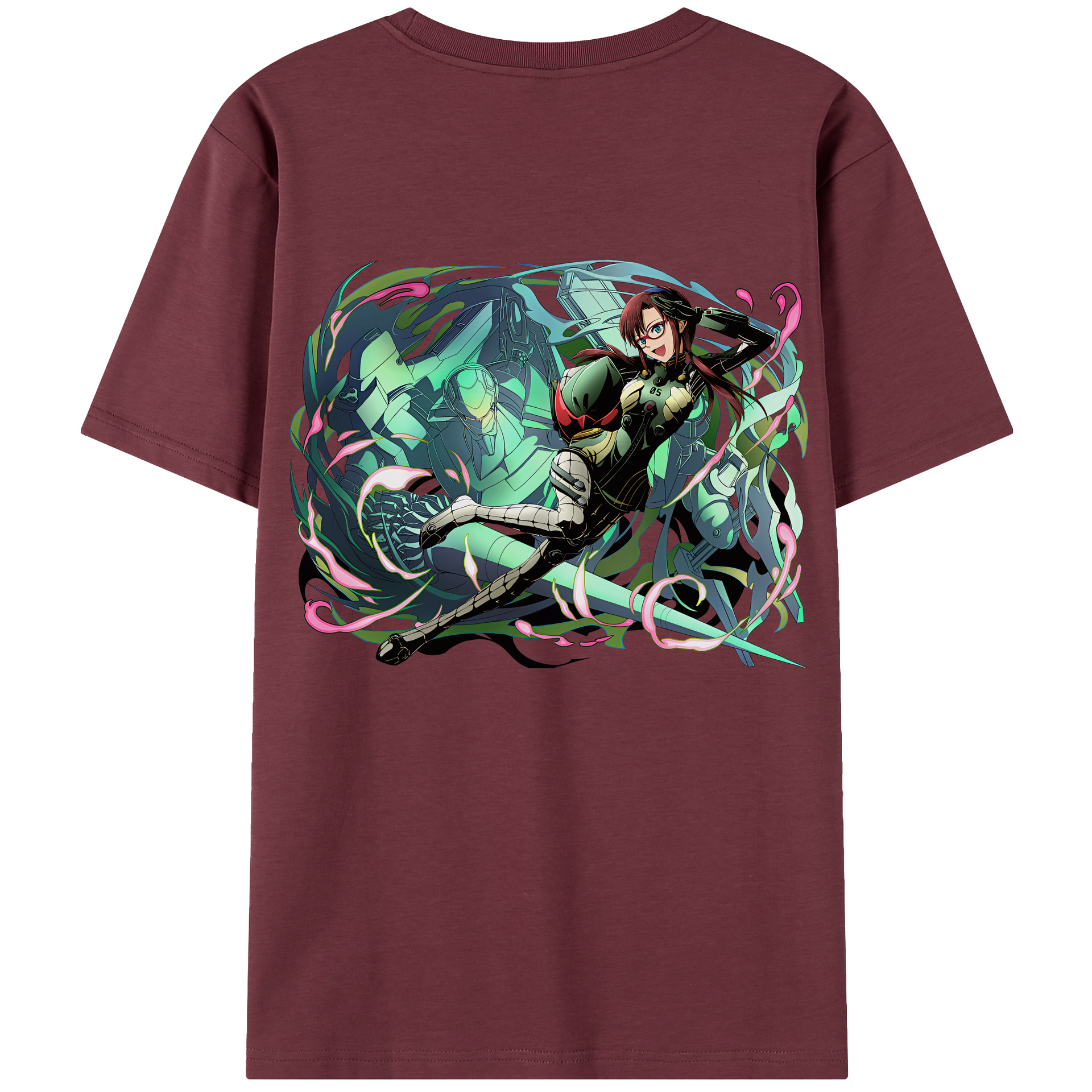 （画像用） EVA 新世紀エヴァンゲリオン 綿100％半袖Tシャツ（背面プリント）